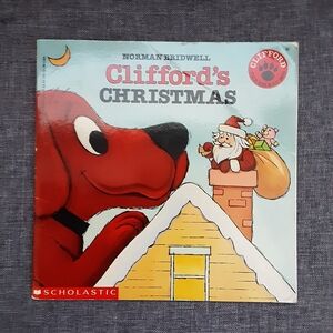 📚 Clifford's Christmas By Norman Bridewell Kid's Book Vintage EUC Paperback